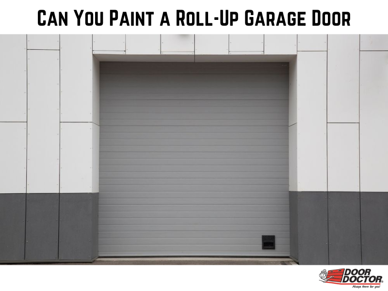 Can You Paint a Roll-Up Garage Door Can You Paint a Roll-Up Garage Door & Breathe New Life into Your Garage?